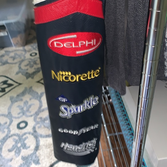 NASCAR racing leather jacket L send offers! - Picture 7 of 14